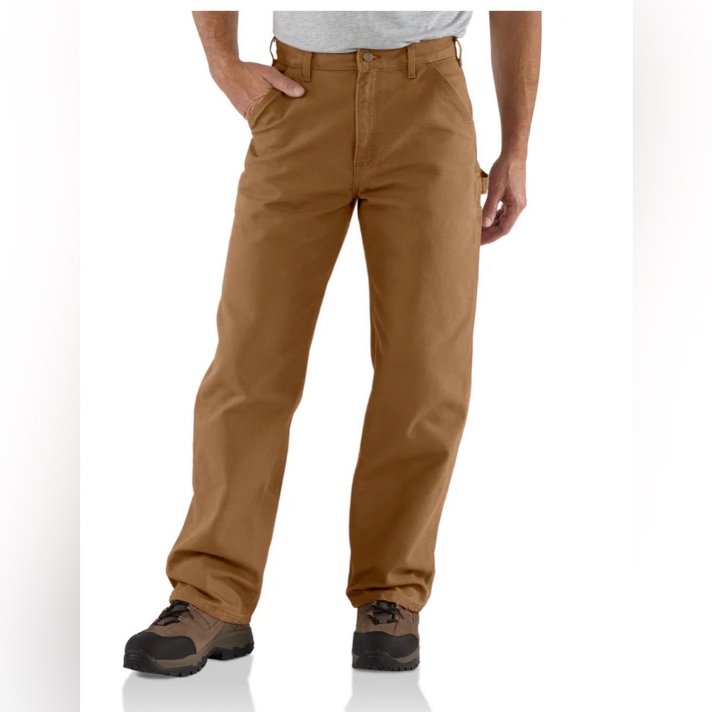 NWT Carhartt B11 Loose Straight Washed Duck Dungaree Sz 38 x 30
